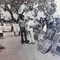 1973 - Televisa program exhibition, Siempre en Domingo, with Raúl Velasco.