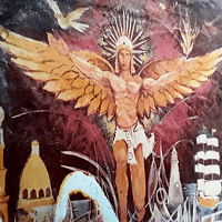 1981 - Ephemeral murals Ortega Park, sponsorship Cities Sisters Casa de la Raza, Santa Barbara.