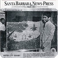 1984 - Courthouse exhibition Santa Barbara, Cal.