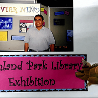 2004 - Library exhibition, Highland Park, Ill.