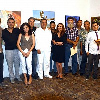 2014 - Art Exhibition at Galeria UNO, Puerto Vallarta, Jal.