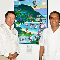 2014 - Art exhibition, Peter Gray Museum at Universidad de Guadalajara, Puerto Vallarta, Jal.